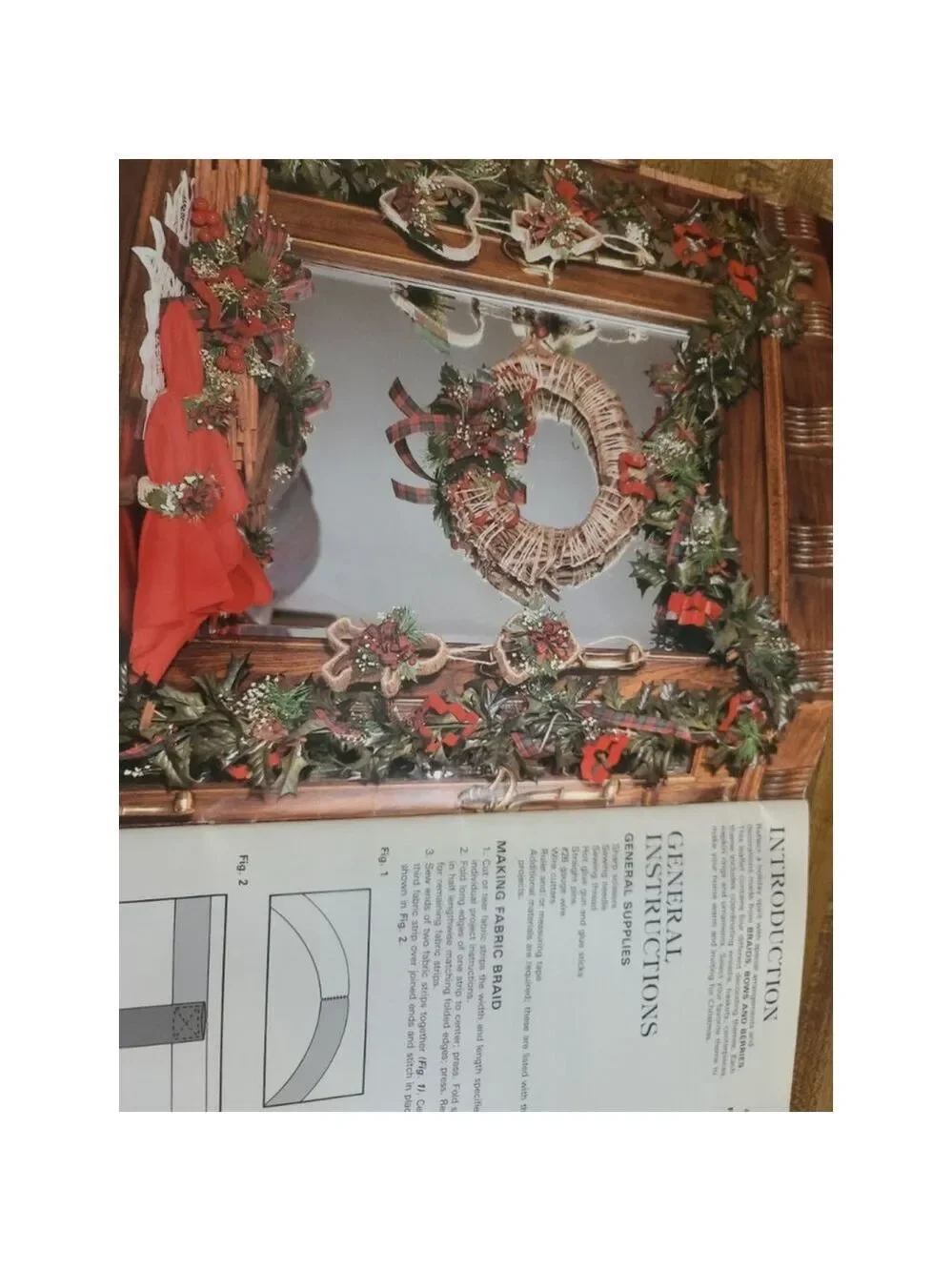 Vintage Holiday Craft Leaflets Set of 2